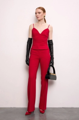 Брюки DEVITA 3027-1 красный  Брюки DEVITA 3027-1 красный