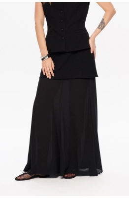 Юбка PiRS 5975 черный  Юбка PiRS 5975 черный