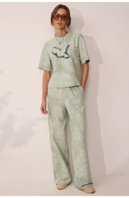 Костюм Lyushe 4108 зеленый  Костюм Lyushe 4108 зеленый