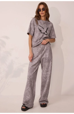 Костюм Lyushe 4108 серый  Костюм Lyushe 4108 серый
