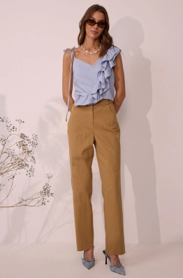 Брюки Lyushe 4116 коричневый Брюки Lyushe 4116 коричневый