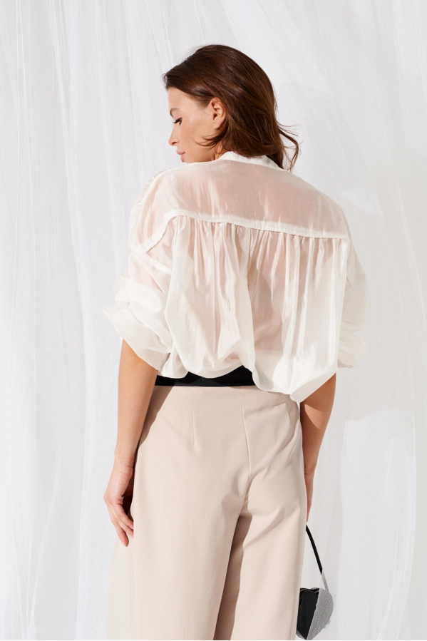 Блуза ELLETTO LIFE 3856 белый
