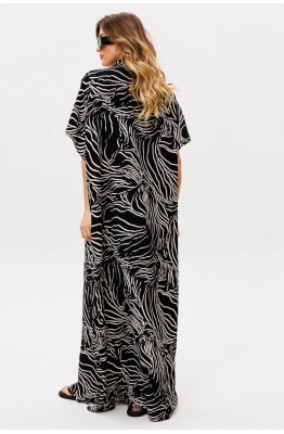 Платье EOLA 2859 черный с принтом Платье EOLA 2859 черный с принтом
