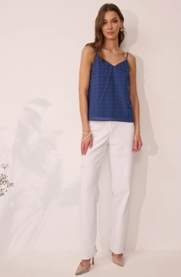 Топ Lyushe 4067 синий  Топ Lyushe 4067 синий