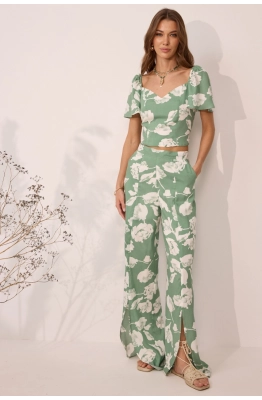 Костюм Lyushe 4085 зеленый 
