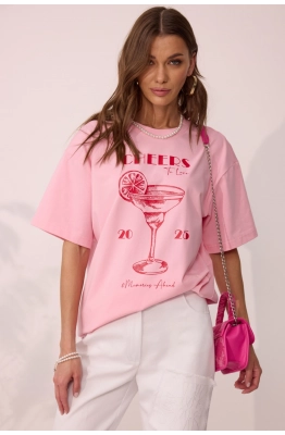 Джемпер Lyushe 4095 розовый  Джемпер Lyushe 4095 розовый