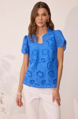 Блуза Lyushe 4111 василек  Блуза Lyushe 4111 василек