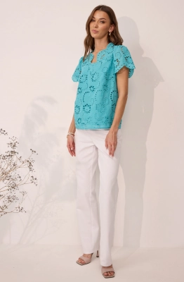 Блуза Lyushe 4111 мята  Блуза Lyushe 4111 мята