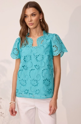 Блуза Lyushe 4111 мята  Блуза Lyushe 4111 мята