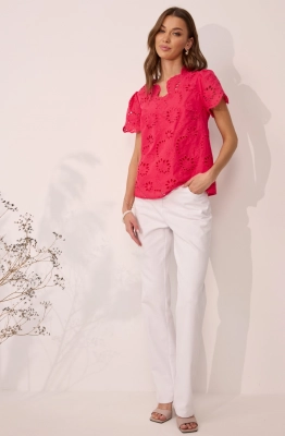 Блуза Lyushe 4111 красный  Блуза Lyushe 4111 красный