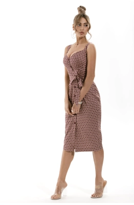 Платье Golden Valley 4664-1 бордовый 