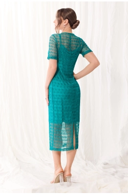 Платье Golden Valley 44215 зеленый  Платье Golden Valley 44215 зеленый