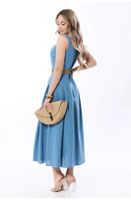 Платье Golden Valley 44028-1 бирюзовый 