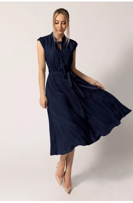 Платье Golden Valley 4934-3 темно-синий   Платье Golden Valley 4934-3 темно-синий