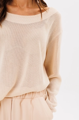 Джемпер Фантазия Мод 5138/1 бежевый Джемпер Фантазия Мод 5138/1 бежевый