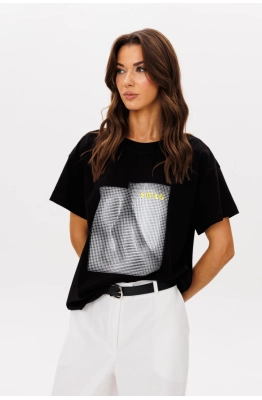 Футболка Фантазия Мод 5158 черный  Футболка Фантазия Мод 5158 черный