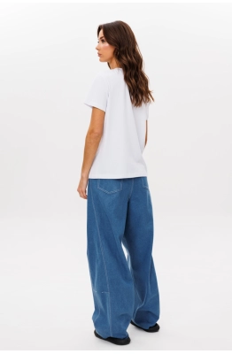 Футболка Фантазия Мод 5185 молочный  Футболка Фантазия Мод 5185 молочный