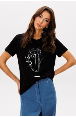 Футболка Фантазия Мод 5185 черный Футболка Фантазия Мод 5185 черный