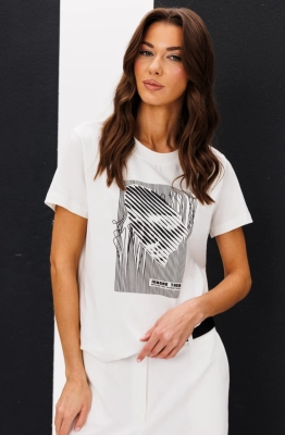 Футболка Фантазия Мод 5189 молочный  Футболка Фантазия Мод 5189 молочный