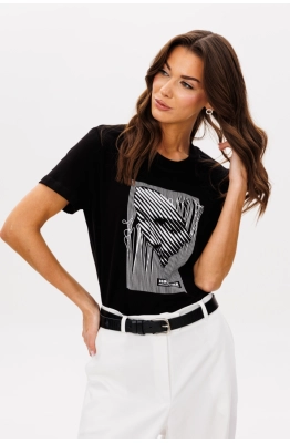 Футболка Фантазия Мод 5189 черный  Футболка Фантазия Мод 5189 черный