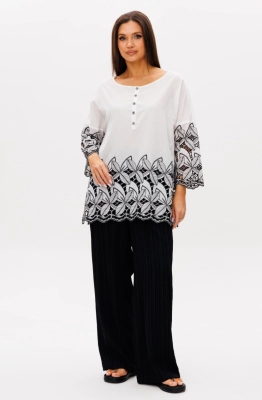 Костюм Фантазия Мод 5107 белый+черный 