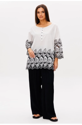 Костюм Фантазия Мод 5107 белый+черный 