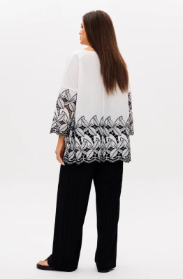 Костюм Фантазия Мод 5107 белый+черный Костюм Фантазия Мод 5107 белый+черный