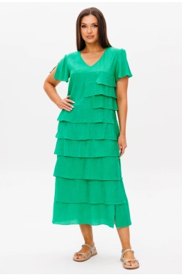 Платье Фантазия Мод 5135 зеленый 