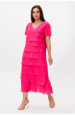Платье Фантазия Мод 5135 фуксия 