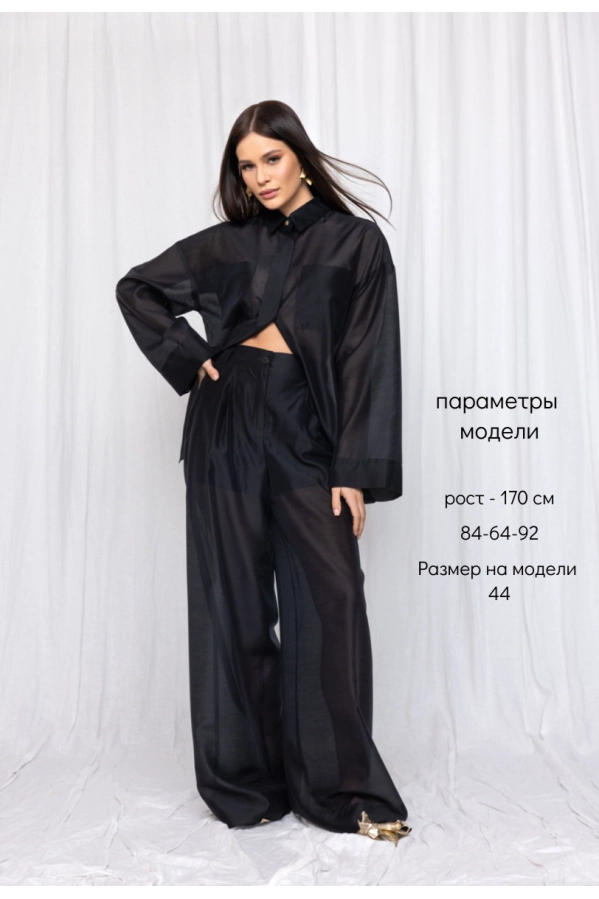 Блуза DEVITA 6008-3 черный Блуза DEVITA 6008-3 черный