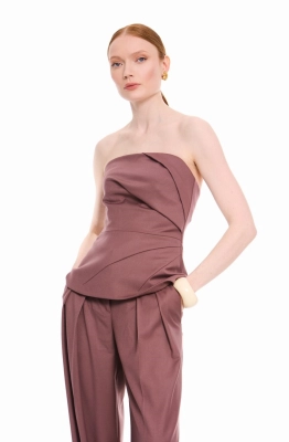 Блуза DEVITA 6022-1 шоколад 