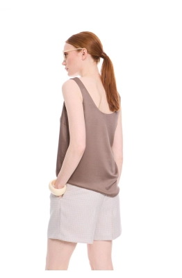 Блуза DEVITA 6027 коричневый  Блуза DEVITA 6027 коричневый