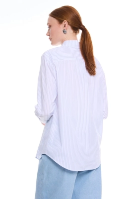 Блуза DEVITA 6035-1 полоска Блуза DEVITA 6035-1 полоска
