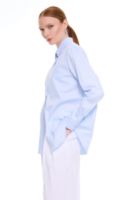 Блуза DEVITA 6035-1 голубой Блуза DEVITA 6035-1 голубой