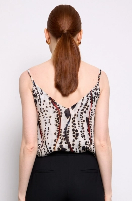 Блуза DEVITA 6042 черно-молочный Блуза DEVITA 6042 черно-молочный