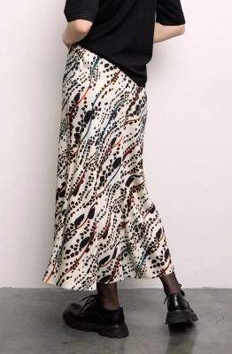 Юбка DEVITA 2026 черно-молочный  Юбка DEVITA 2026 черно-молочный