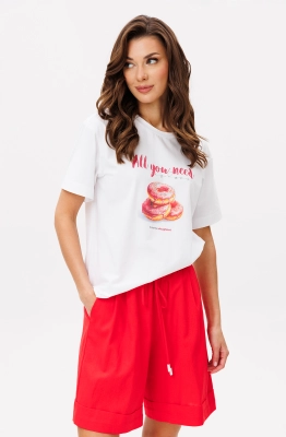 Шорты Buter 3091 красный  Шорты Buter 3091 красный