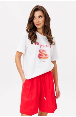 Шорты Buter 3091 красный  Шорты Buter 3091 красный