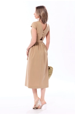Платье Golden Valley 4805-4 бежевый 