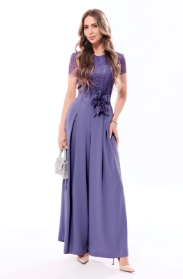 Комбинезон Golden Valley 1056-1 темно-сиреневый  Комбинезон Golden Valley 1056-1 темно-сиреневый