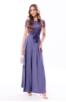 Комбинезон Golden Valley 1056-1 темно-сиреневый 