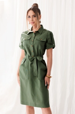 Платье Golden Valley 4921-1 зеленый  Платье Golden Valley 4921-1 зеленый
