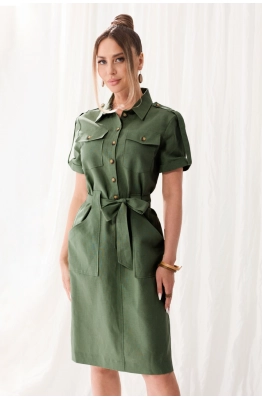 Платье Golden Valley 4921-1 зеленый  Платье Golden Valley 4921-1 зеленый