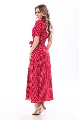 Платье Golden Valley 44177-1 красный  Платье Golden Valley 44177-1 красный