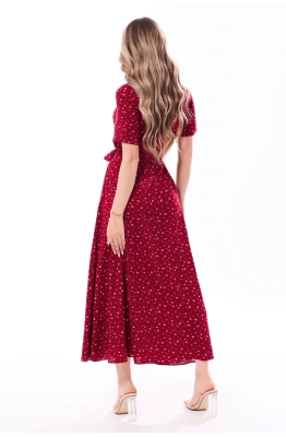 Платье Golden Valley 44177-1 бордовый 
