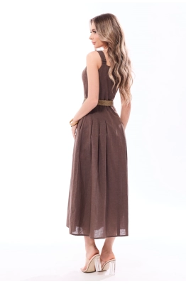 Платье Golden Valley 44028-2 коричневый  Платье Golden Valley 44028-2 коричневый