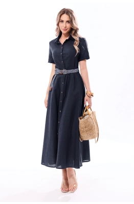 Платье Golden Valley 44177-2 темно-синий  Платье Golden Valley 44177-2 темно-синий
