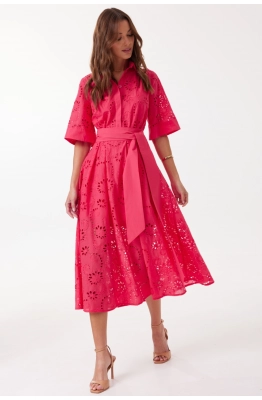 Платье Lyushe 4124 красный  Платье Lyushe 4124 красный