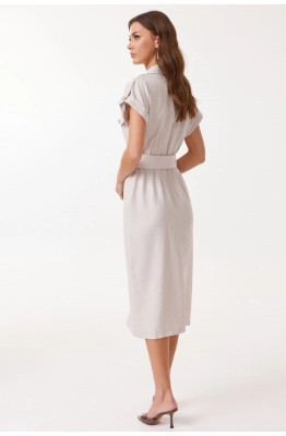 Платье Lyushe 4126 бежевый Платье Lyushe 4126 бежевый