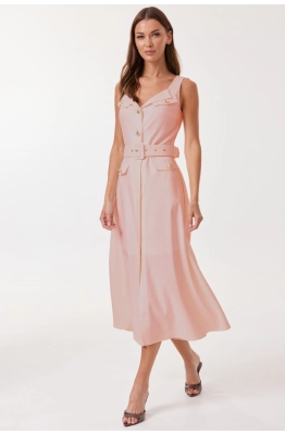 Платье Lyushe 4128 розовый 
